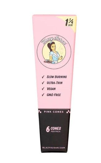 Photograph of product: BLAZY SUSAN x PURIZE  1-1/4" PINK CONES