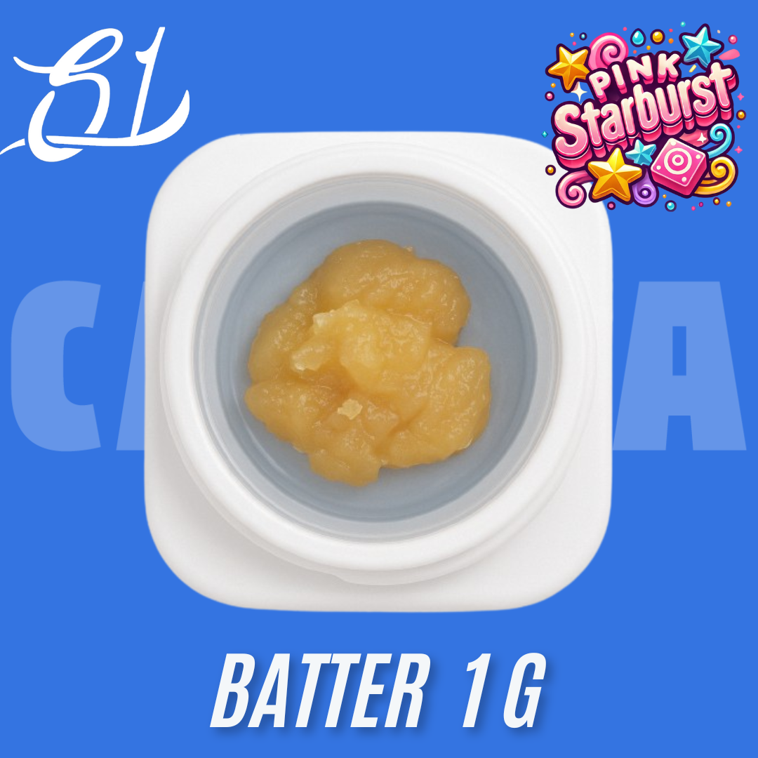 Photograph of product: Pink Starburst | Batter