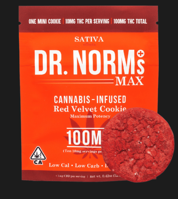 Photograph of product: MAX RED VELVET SINGLE [S] - 100 MG