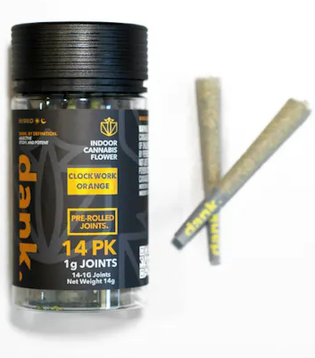 Photograph of product: Clockwork Orange - 14pk - Dank - 14g
