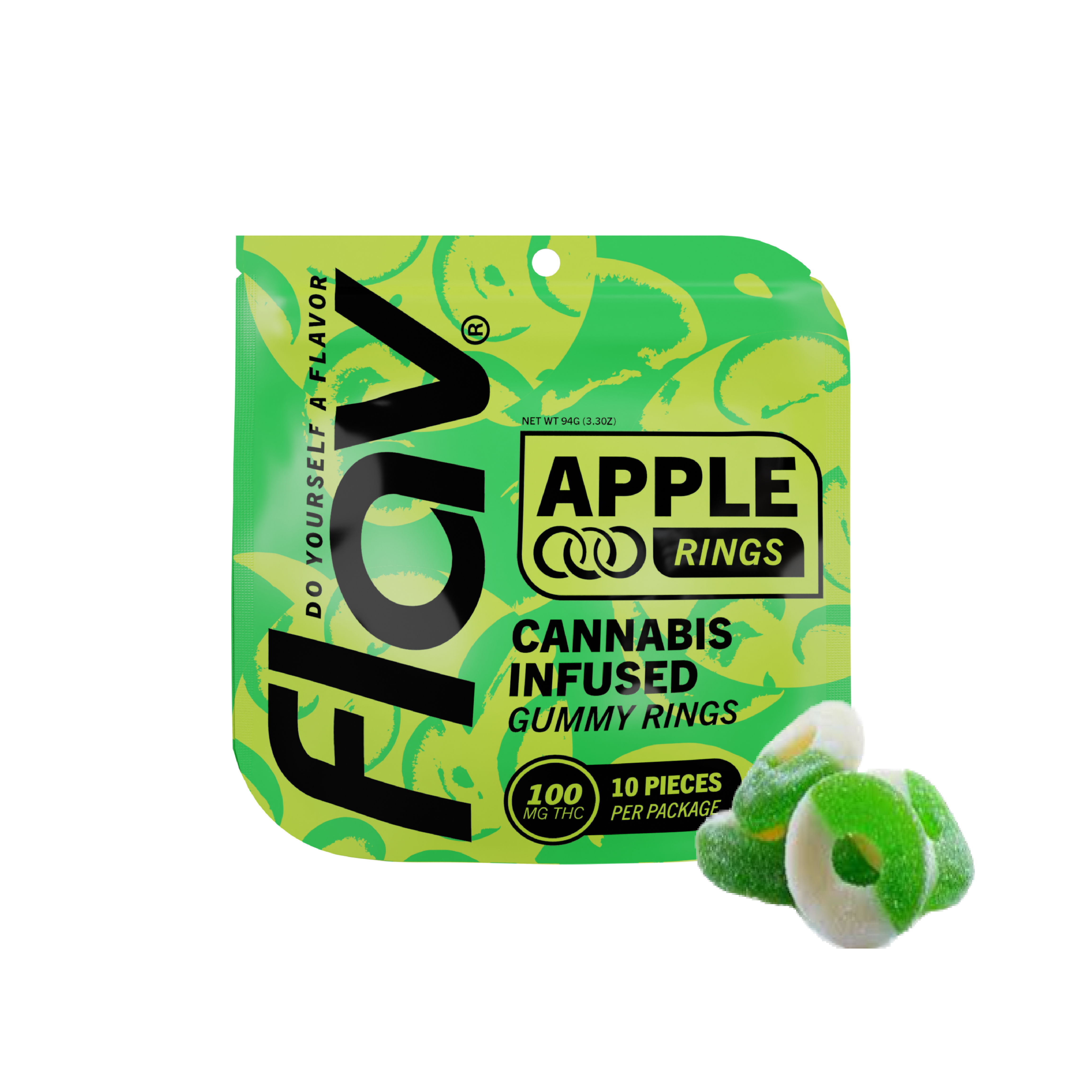 Photograph of product: Apple Sour Rings