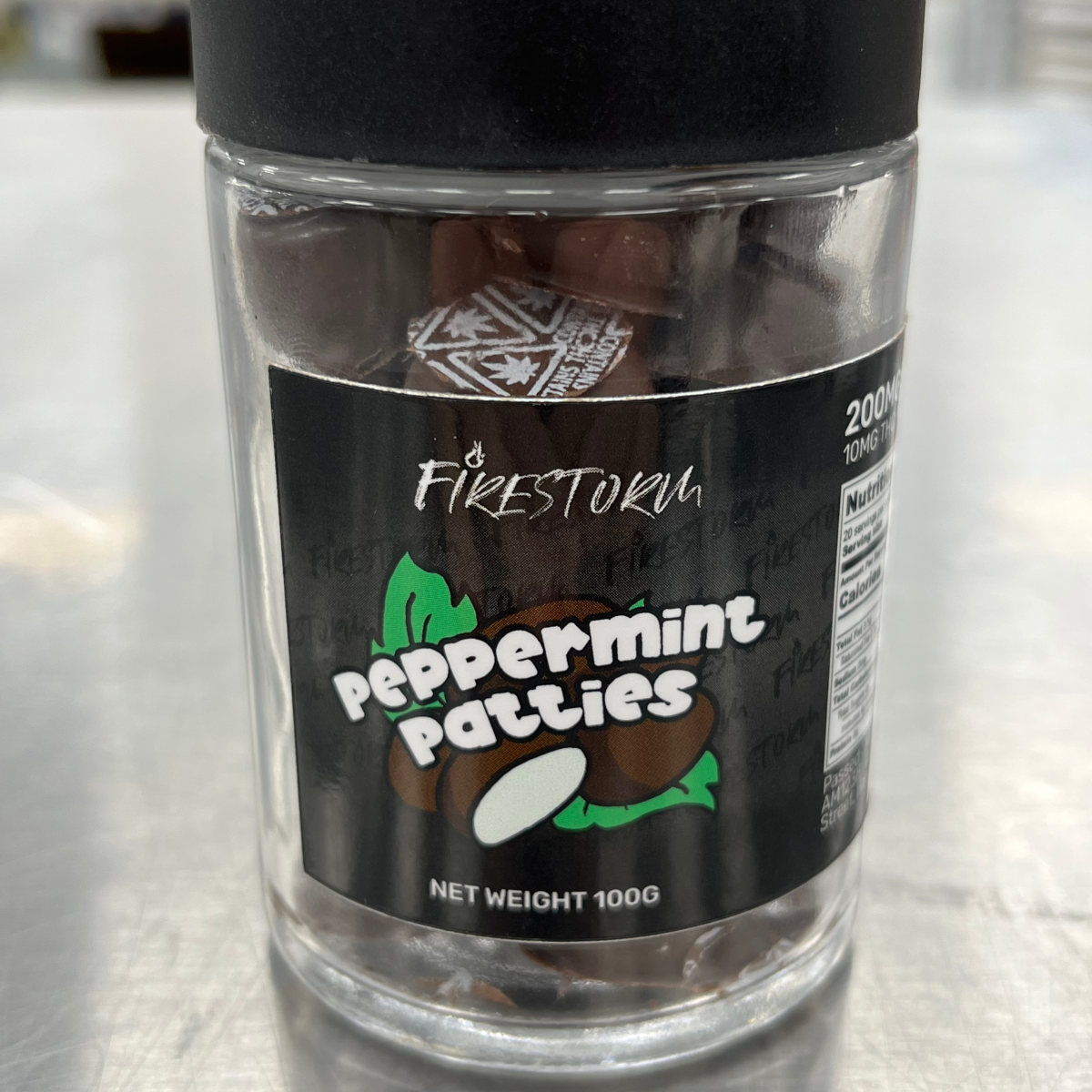 Photograph of product: FireStorm - Peanut Butter Bites 200MG