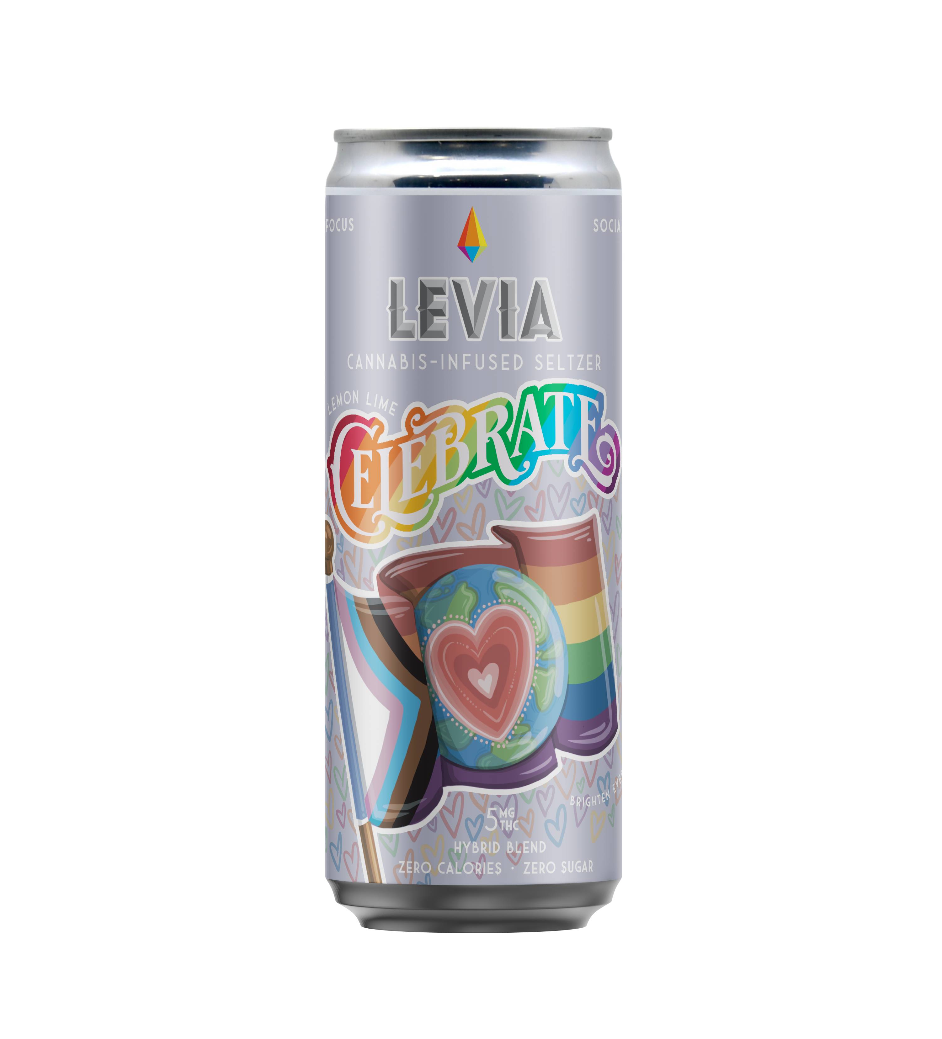 Photograph of product: Levia 5mg Celebrate (H) Lemon Lime 12oz