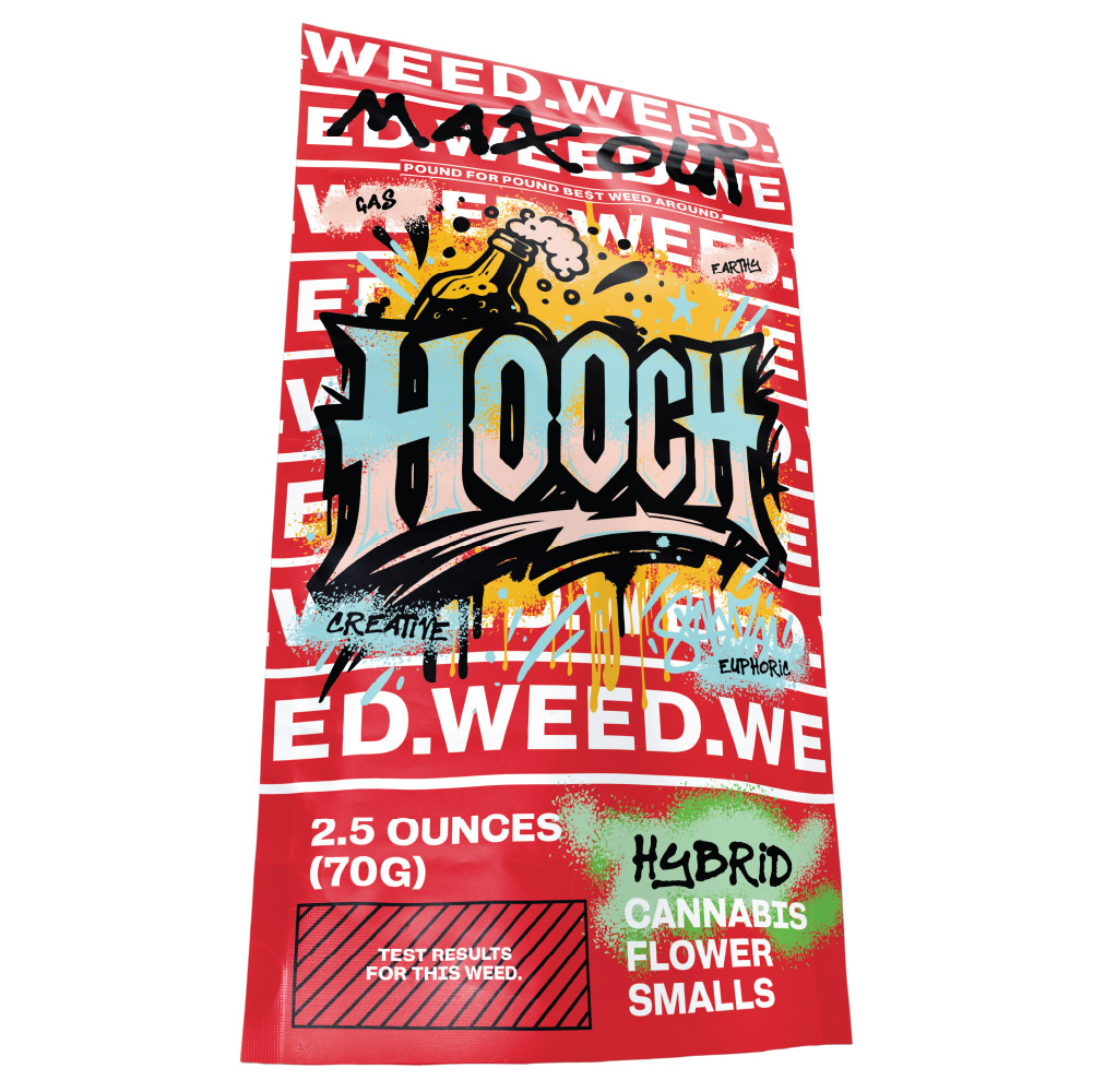 Photograph of product: Hooch | Premium Oui'd. | 2.5oz MAX OUT - 70.0g
