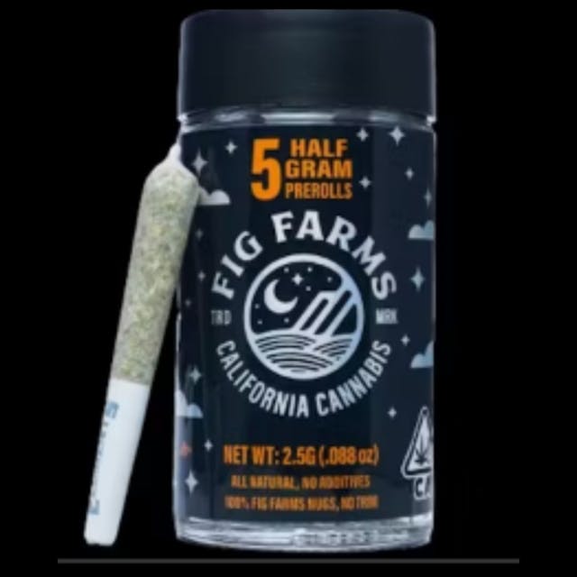 Photograph of product: Moonana Wreck 5pk Prerolls - 