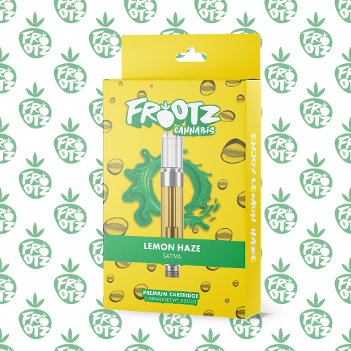 Photograph of product: FROOTZ - LEMON HAZE - VAPE CART