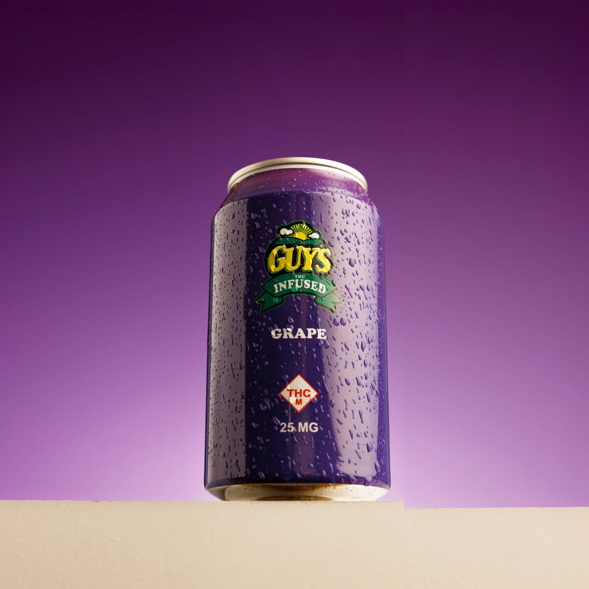 Photograph of product: Guy's | Soda | Grape 25mg