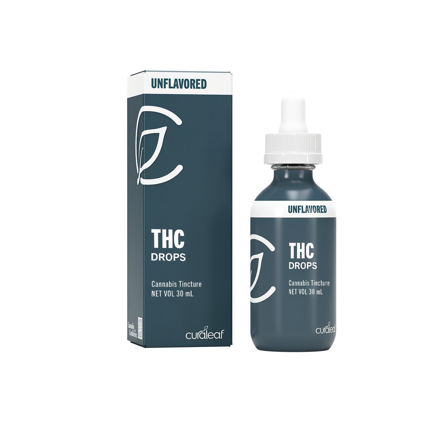 Photograph of product: Curaleaf 20:1 Unflavored Tincture 30mL