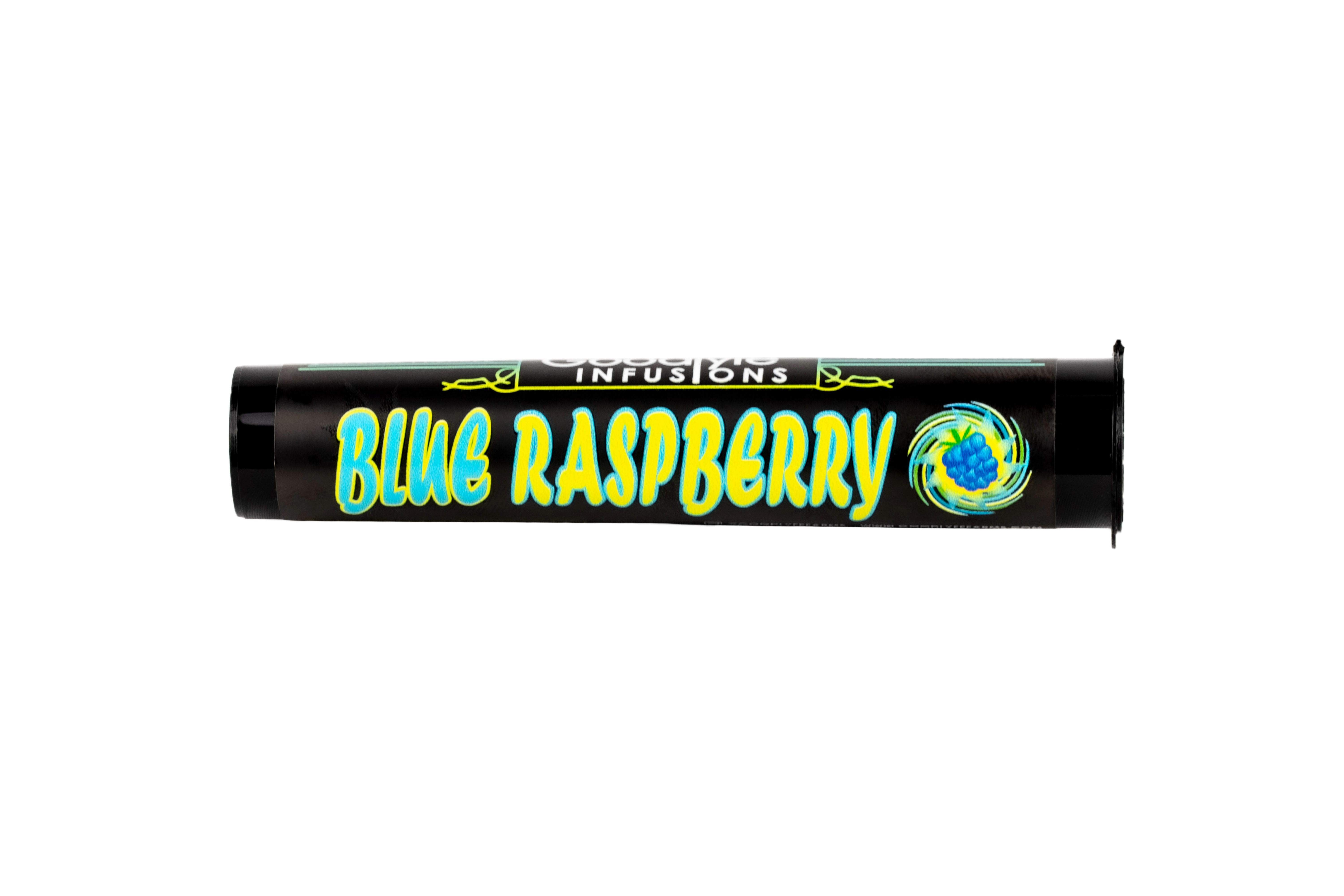 Photograph of product: 1G BLUE RASPBERRY INFUSED PRE-ROLL