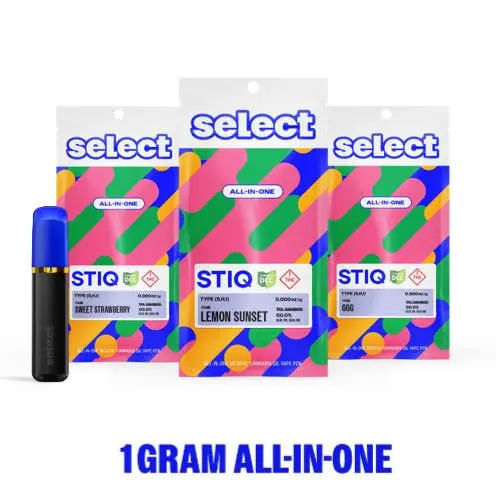 Photograph of product: Select STIQ Distillate All-in-One - Watermelon Breeze