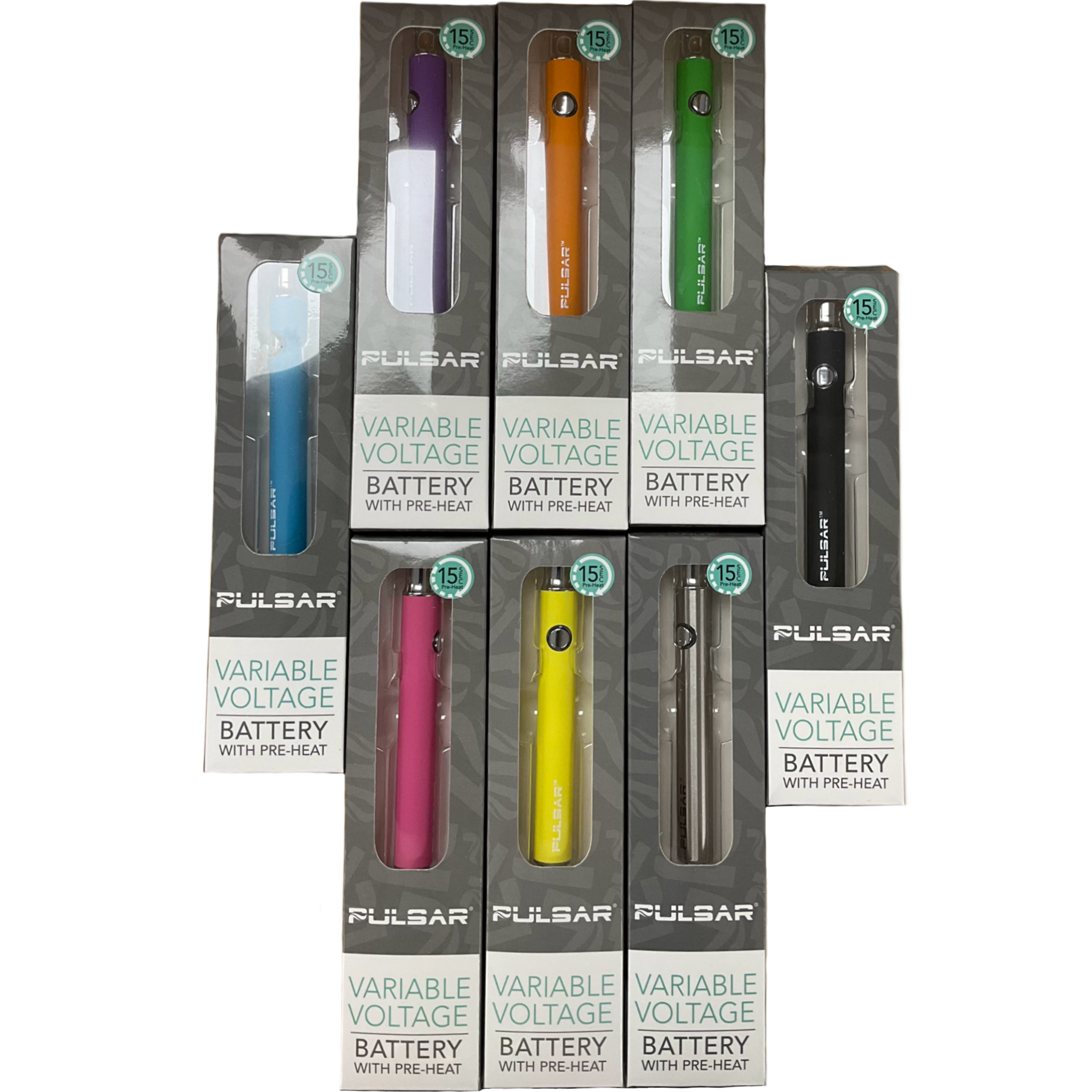 Photograph of product: Pulsar Variable Voltage Battery - Silver