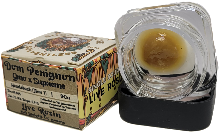 Photograph of product: Dom Perignon Live Rosin | Sugar House Solventless