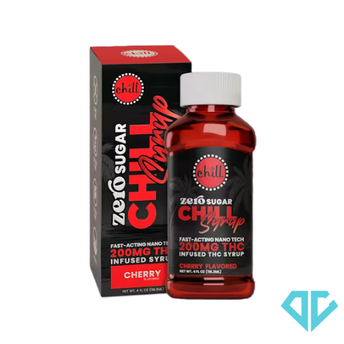 Photograph of product: CHILL | Infused Liquid | Syrup | Cherry Zero Sugar | 200mg