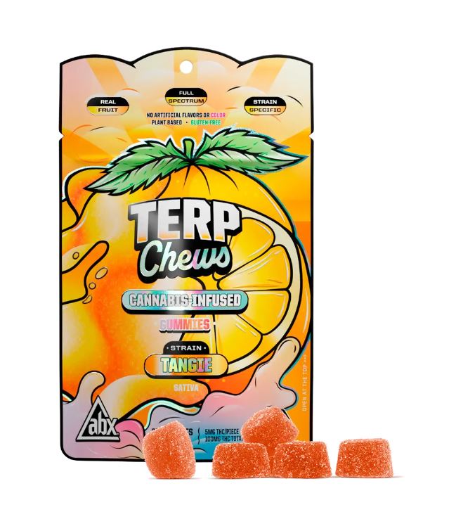 Photograph of product: TANGIE GUMMIES 20 PACK 100MG