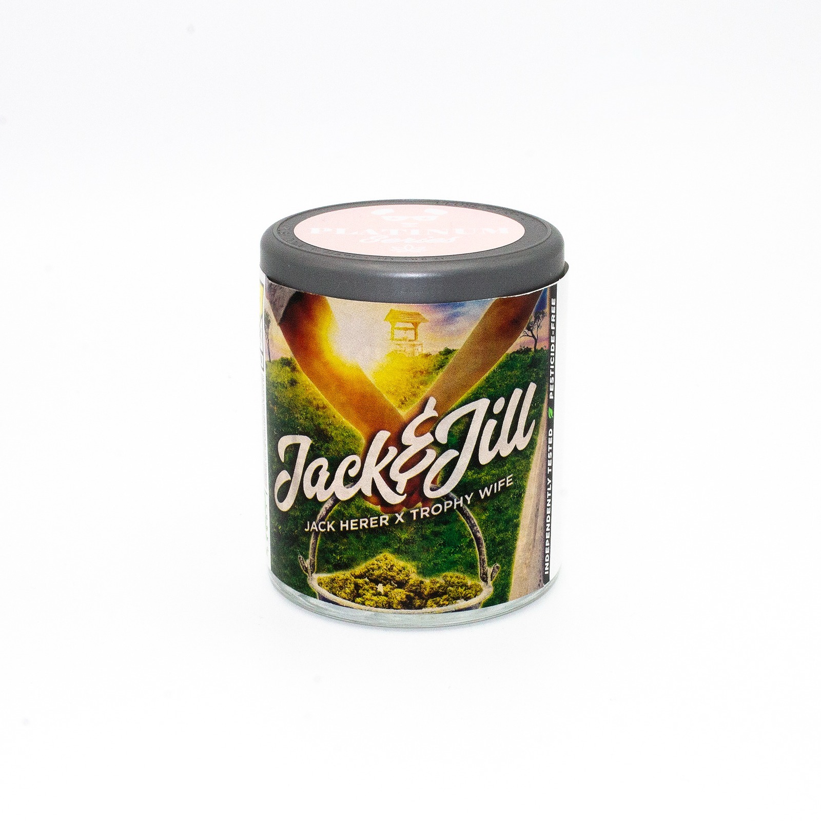 Photograph of product: Phat Panda Platinum Flower Jack n Jill - 3.5g