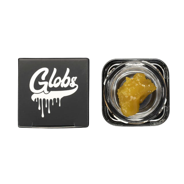 Photograph of product: Globs - Platinum Papaya 1g Badder - 