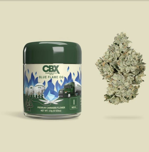 Photograph of product: Blue Flame OG 3.5g - 