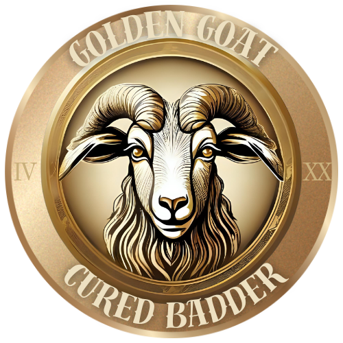 Photograph of product: Golden Goat Cured Badder - Four20