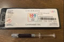Photograph of product: White Mousse - RSO Syringe (H)
