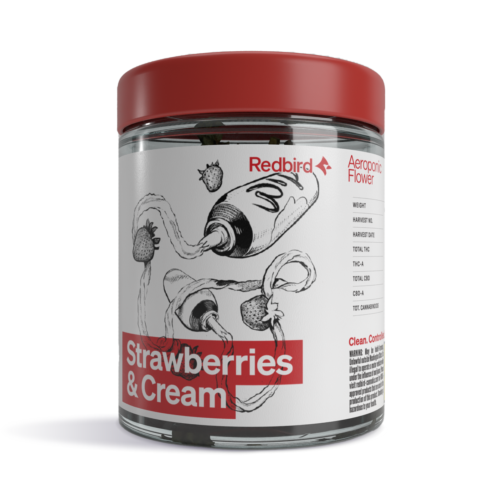 Photograph of product: Strawberries & Cream - 3.5g