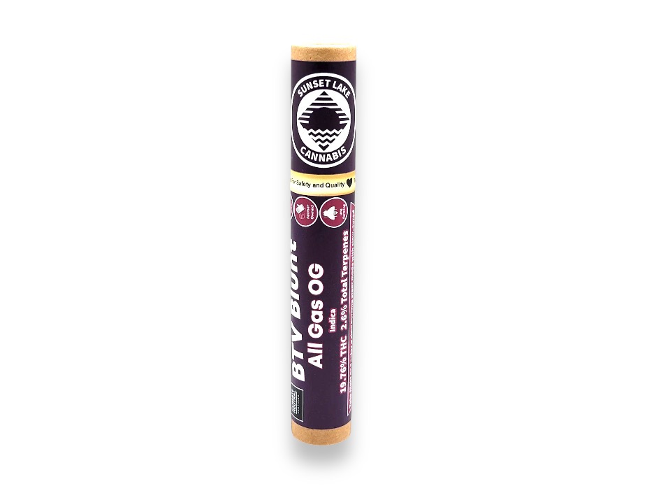 Photograph of product: All Gas OG Hemp Blunt