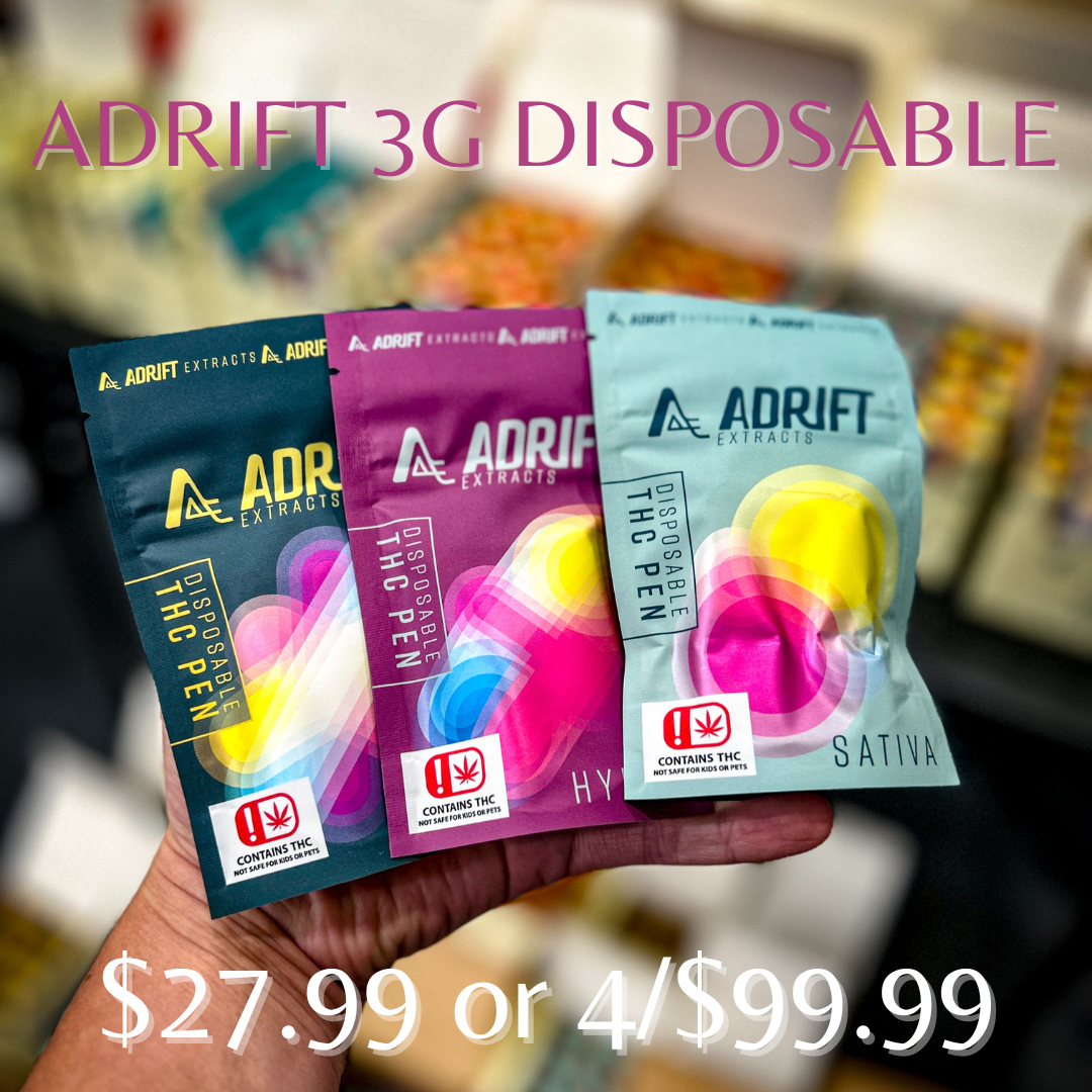 Photograph of Product: Adrift Extracts - Disposable - Golden Goat