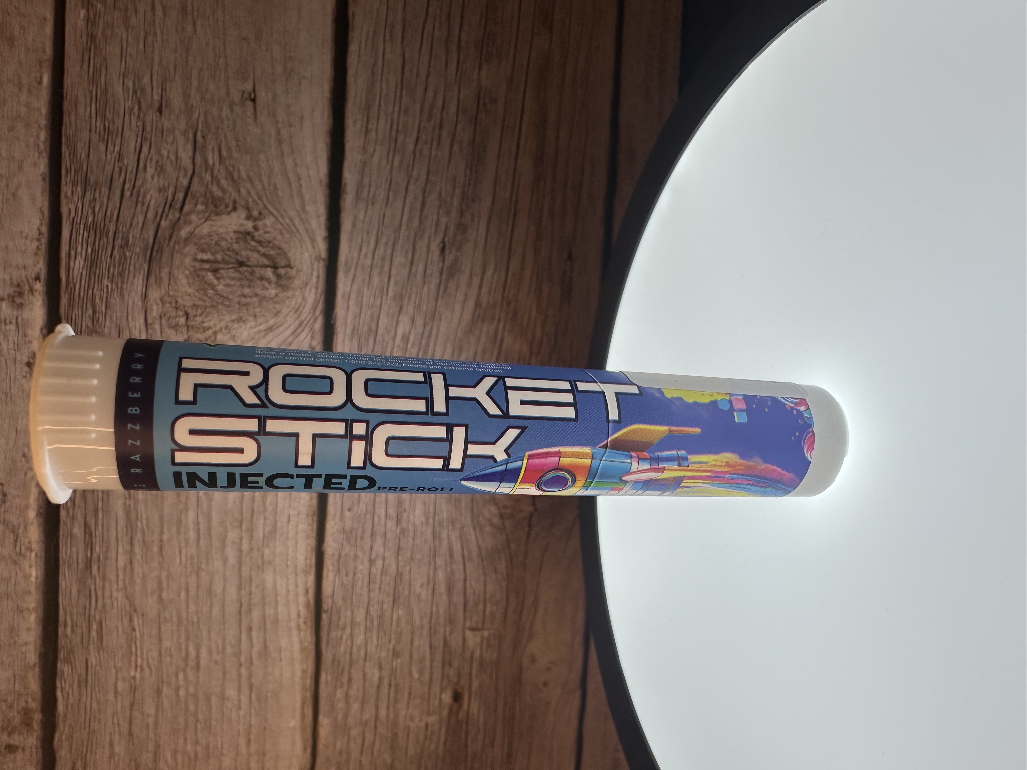 Photograph of product: PR(ICC)- Rocket Stick - Blue Razz
