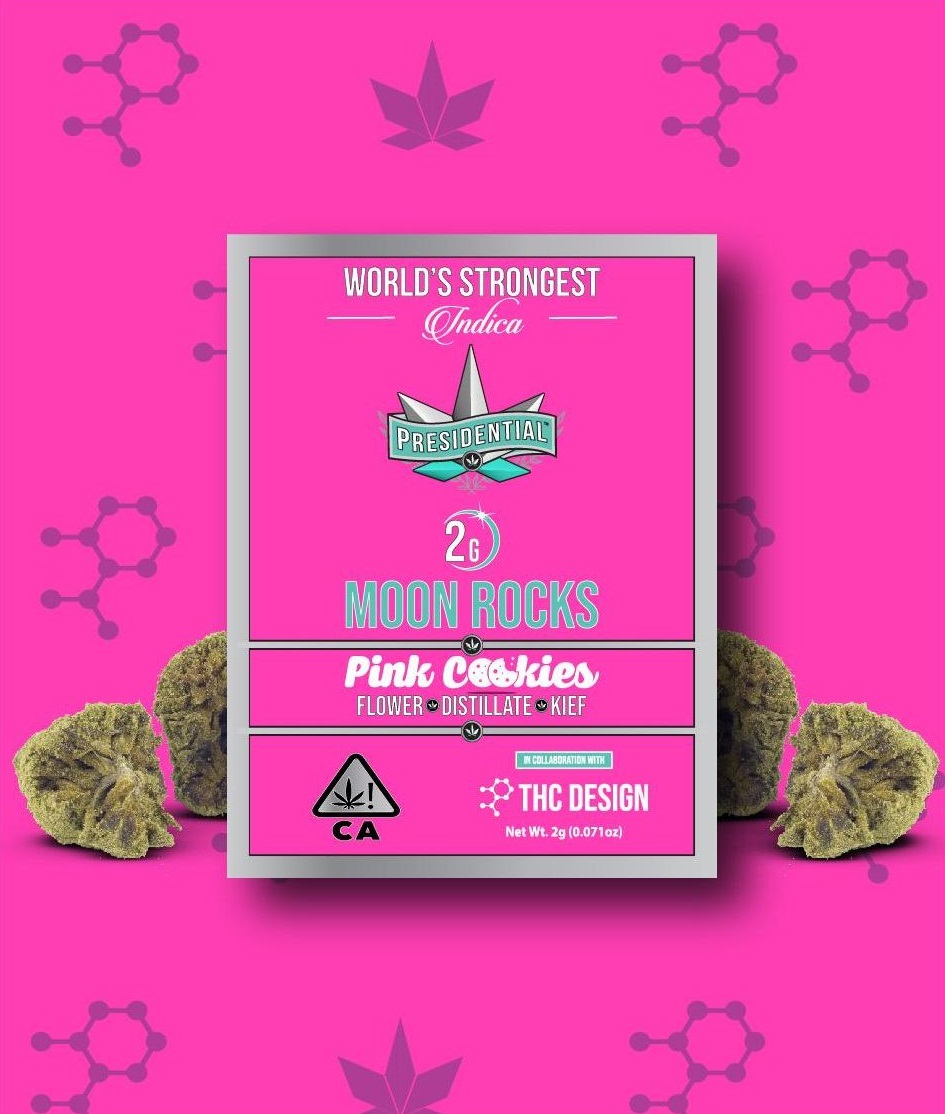Photograph of product: 2G - MOON ROCKS - PINK COOKIES