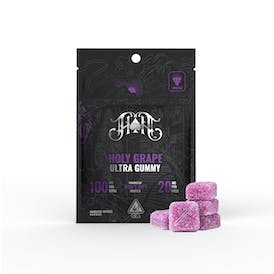 Photograph of product: Holy Grape 100mg Gummy