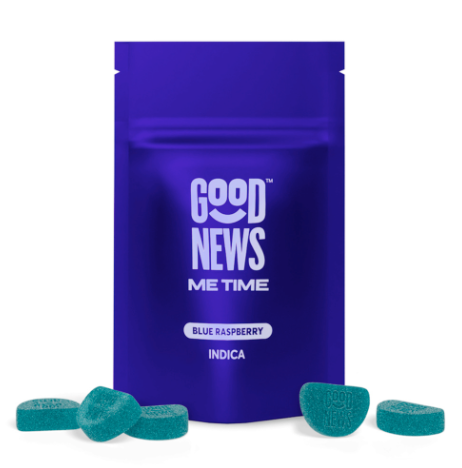 Photograph of product: Gummies | Me Time | Blue Raspberry | 20pk