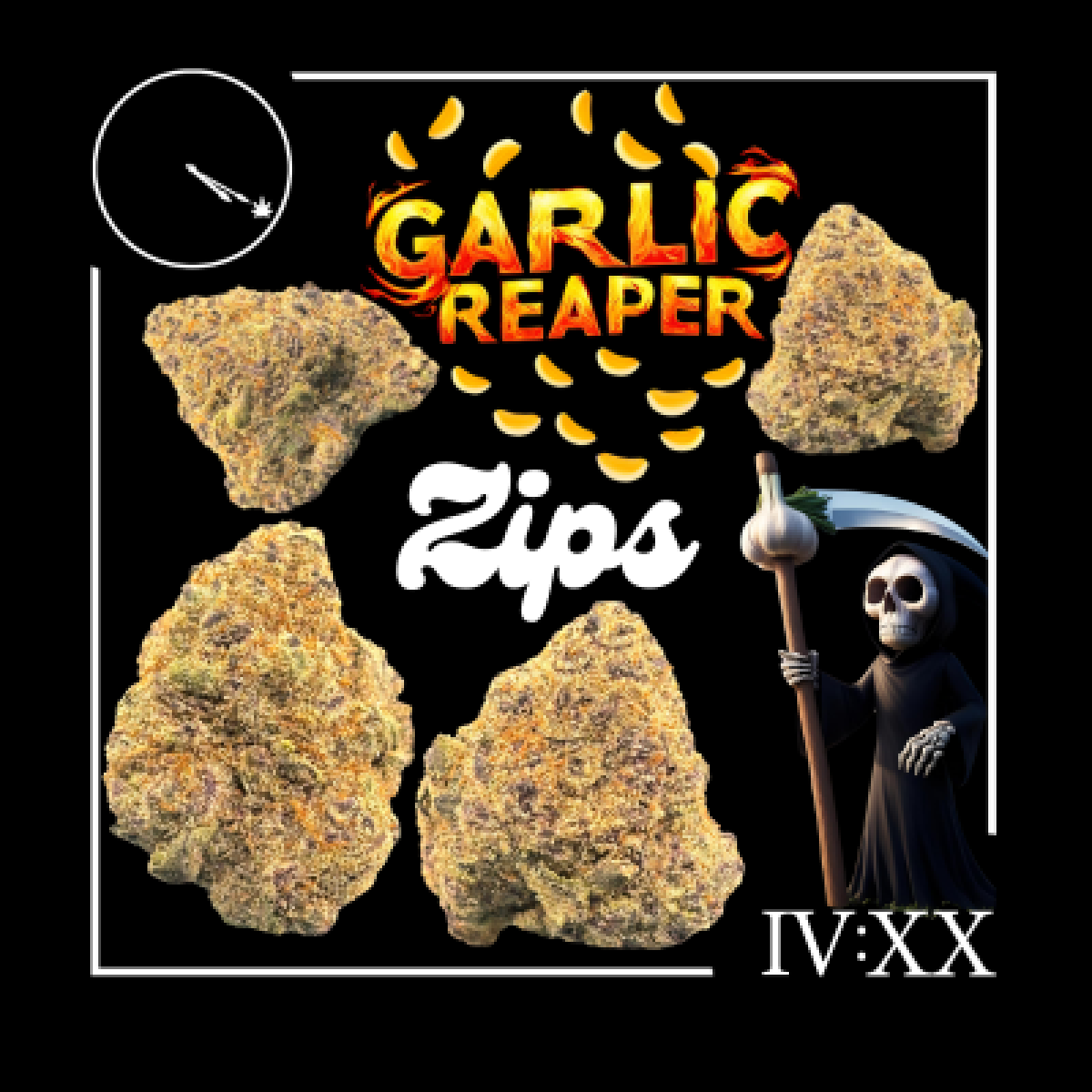 Photograph of product: Garlic Reaper Flower | 28g - Four20