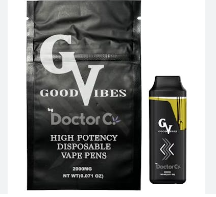 Photograph of product: GOOD VIBES WHITE RUNTS DISPOSABLE 2G