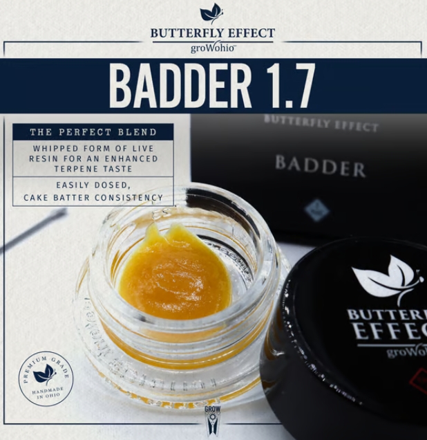 Photograph of product: Black Jack | Badder | 1.7g