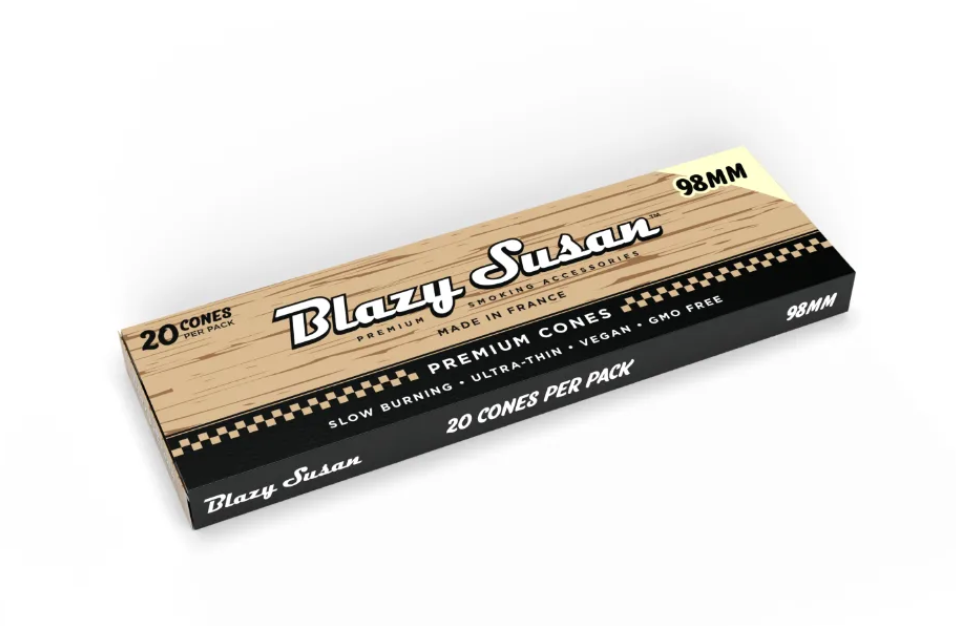 Photograph of product: Blazy Susan - Unbleached Cones (98mm 20pk)