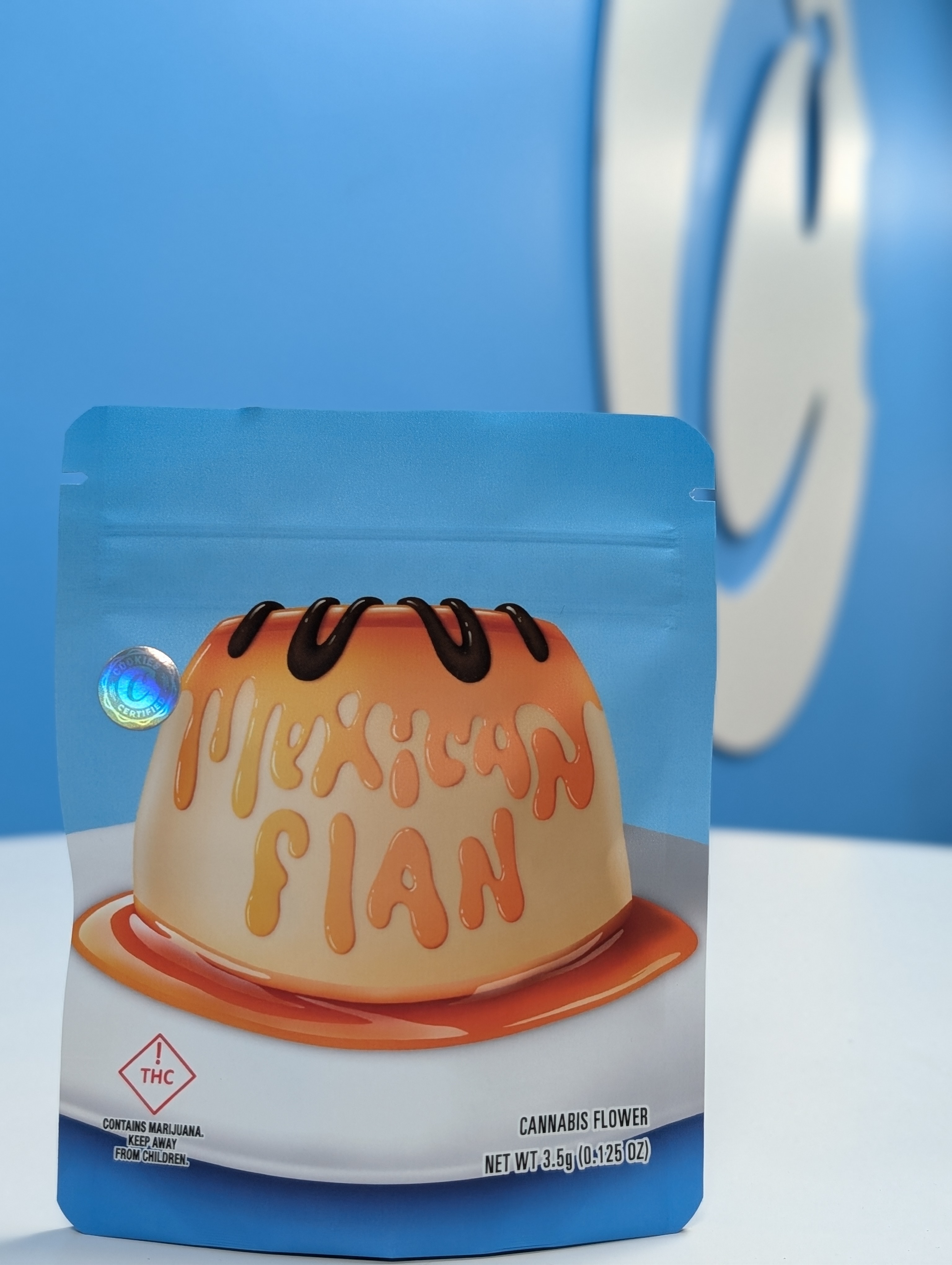Photograph of Product: Cookies - Mexican Flan (H) - 3.5g