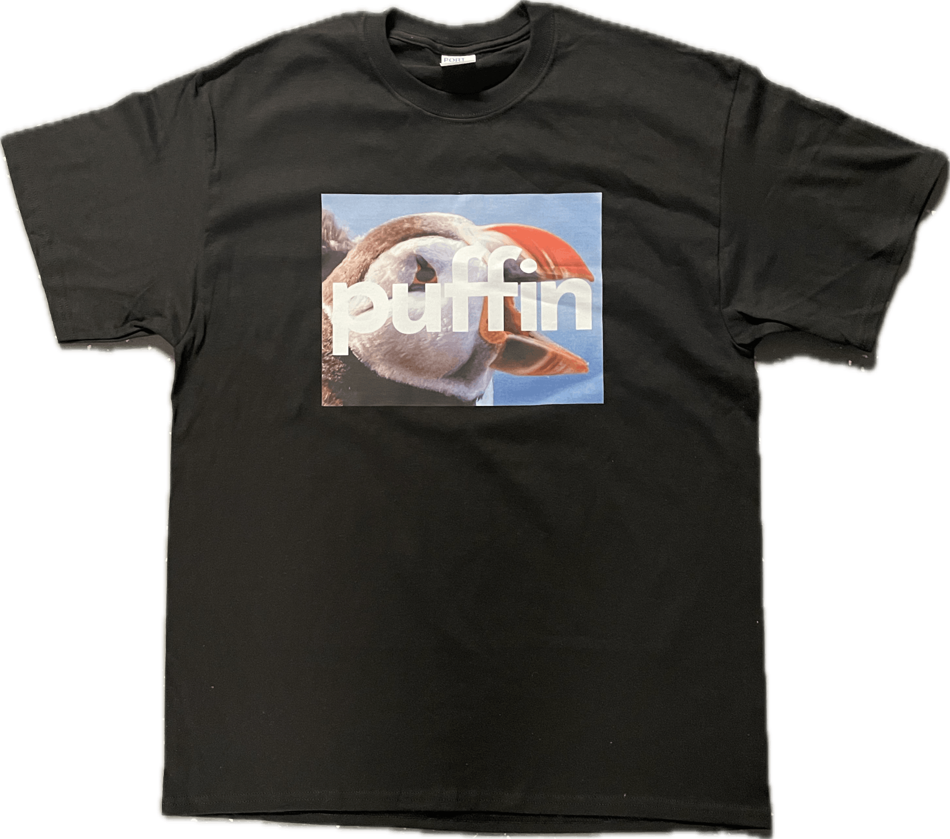 Photograph of product: Screaming Puffin T-Shirt - Large