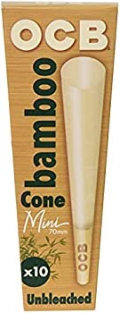 Photograph of product: OCB Bamboo Mini Cones 78mm 10 Pack