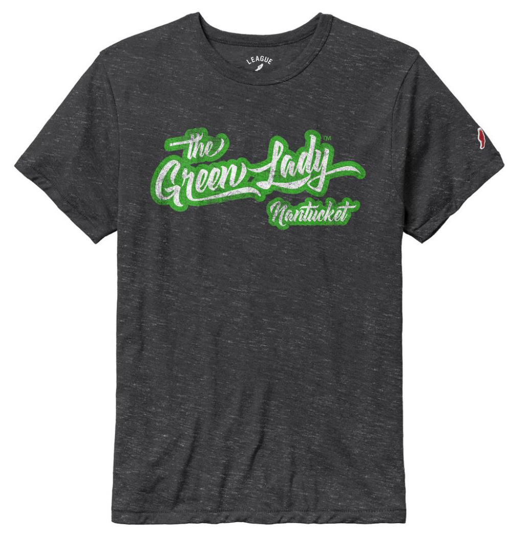 Photograph of product: Green Lady Nantucket T-Shirt - Heather Gray (XXL)