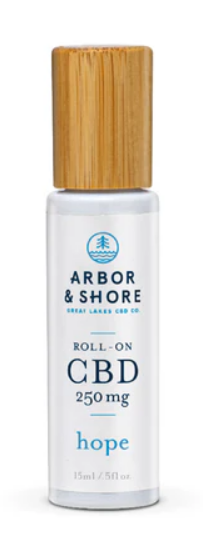 Photograph of product: Arbor & Shore CBD - Roll On - Hope (250mg)