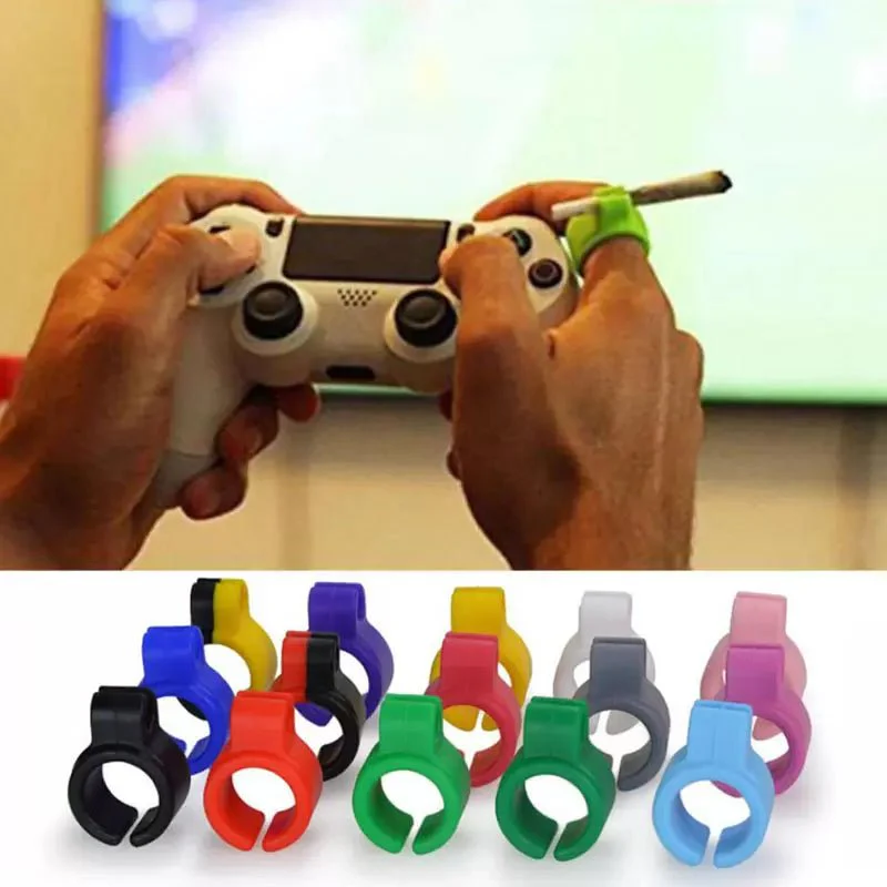 Photograph of product: Silicone Mixed Color Blunt/Joint Ring