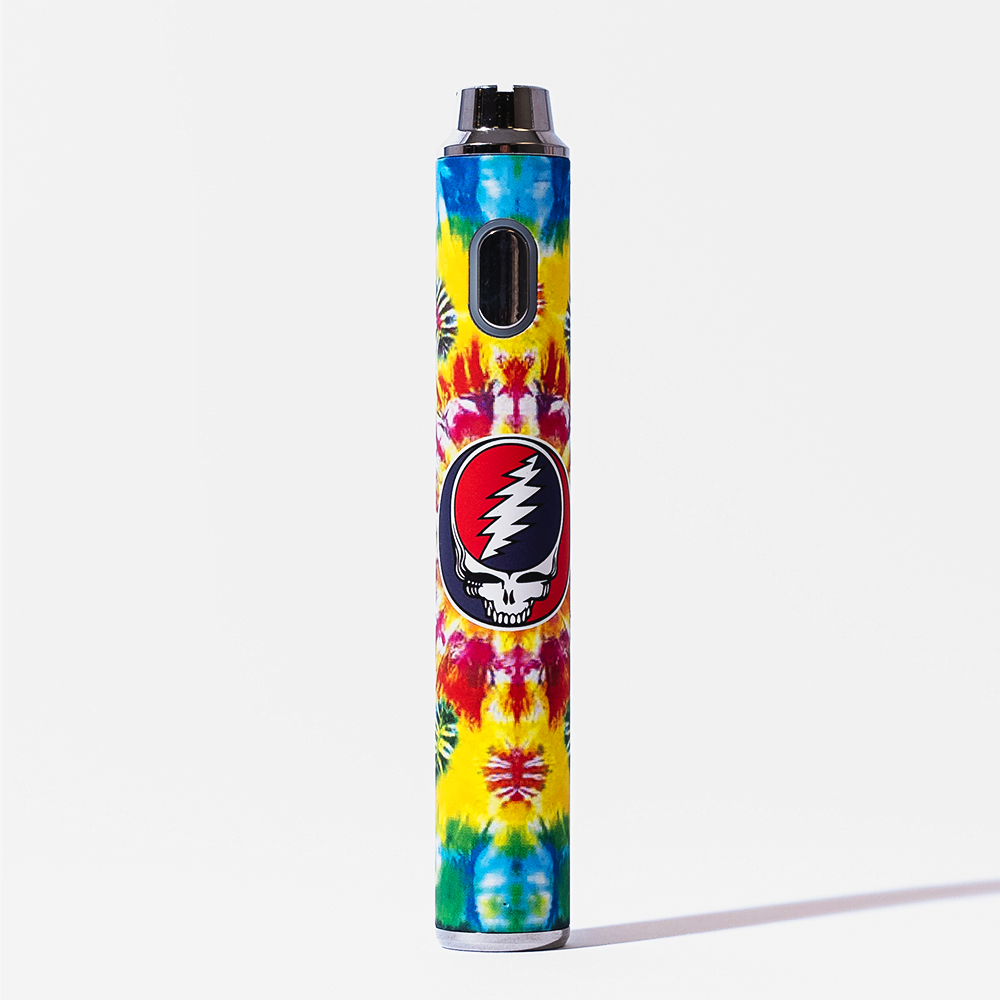 Photograph of product: Grateful Dead | Tie Dye Stealie | 510 Threaded Battery