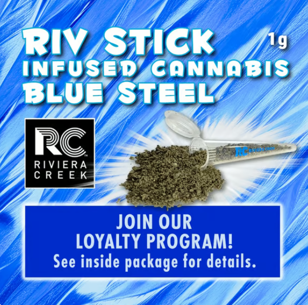 Photograph of product: Blue Steel Riv Stick 1g