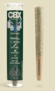 Photograph of product: CBX - PREROLL - 0.75G - Oui'd - DROPANE