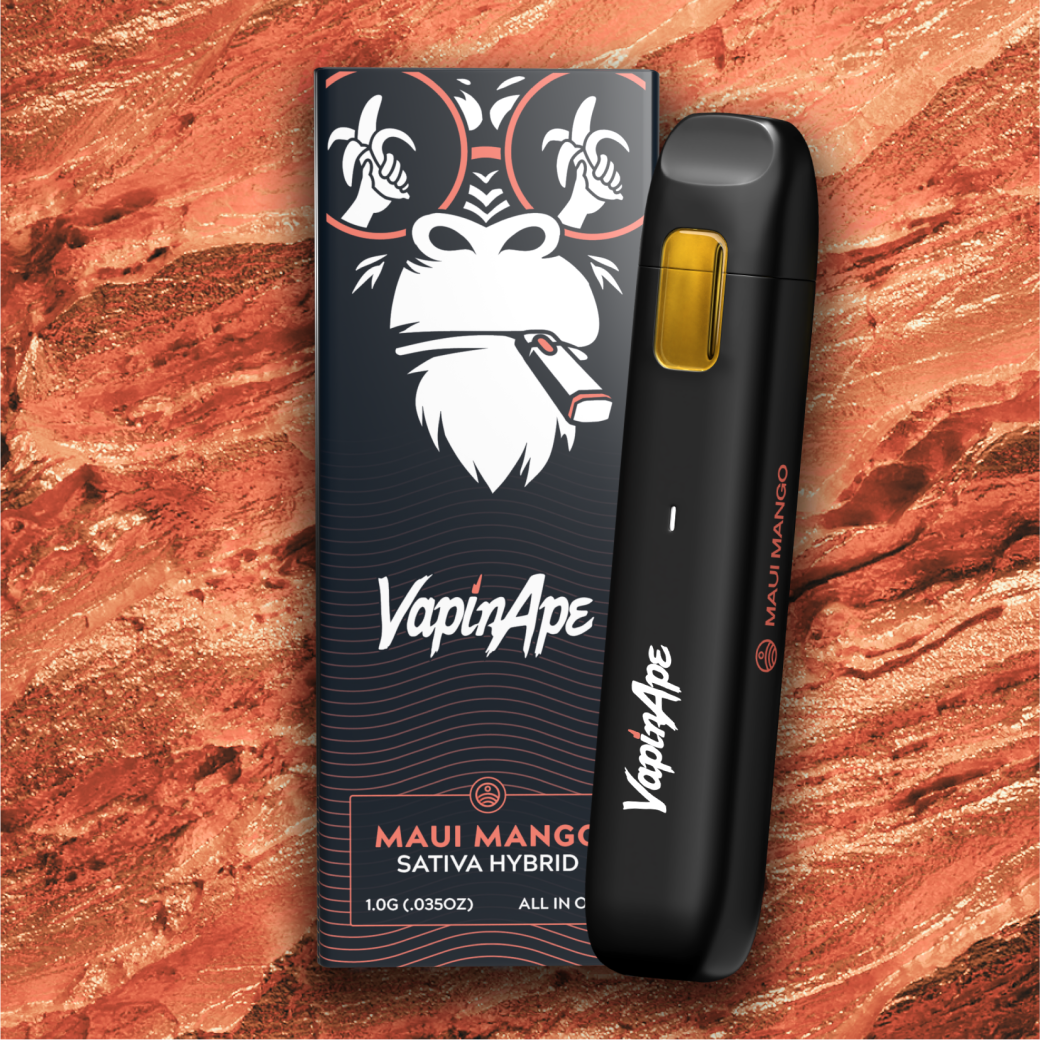 Photograph of product: Vapin Ape | Pineapple Haze | Disposable Cartridge | 1g