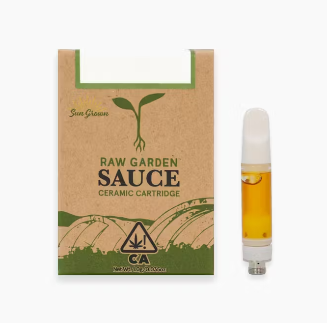 Photograph of product: Gravy (H) High Terpene Live Resin SAUCE CARTRIDGE 1g - Raw Garden