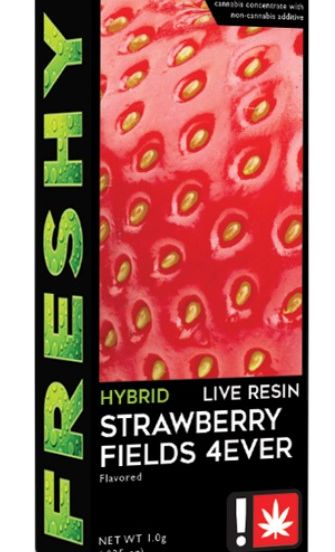 Photograph of product: Freshy Live Resin + Botanical Terps Carts: Strawberry Fields - 