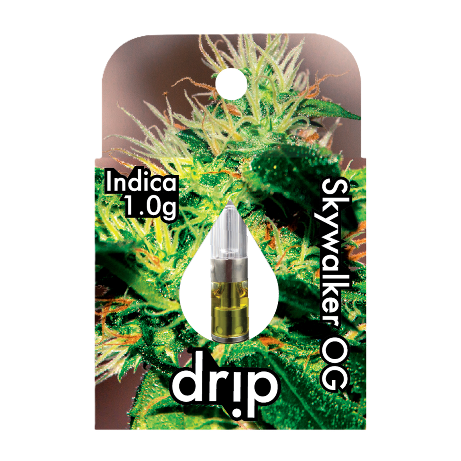 Photograph of product: DRIP | SKYWALKER OG | Oui'd | 510 CARTRIDGE | 1G | REC