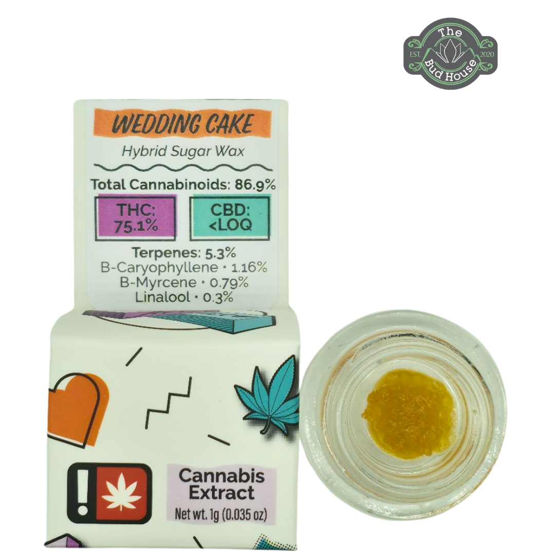 Photograph of product: After Glow 1g WEDDING CAKE Sugar Wax