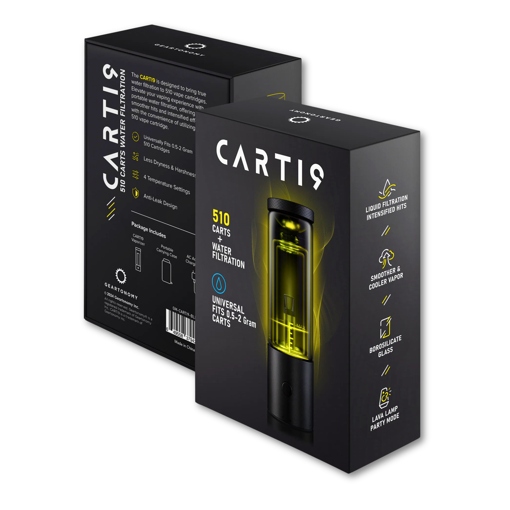 Photograph of product: Cloudious9 - CARTI9 510 Cart Water Filtration Cart And Case