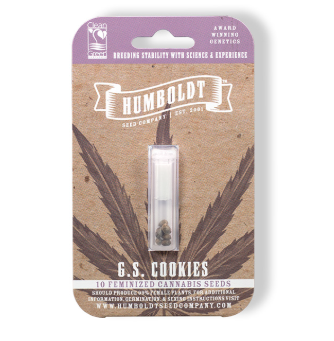 Photograph of product: GS Cookies (Is) Feminized Seeds 10pk - Humboldt Seed Company